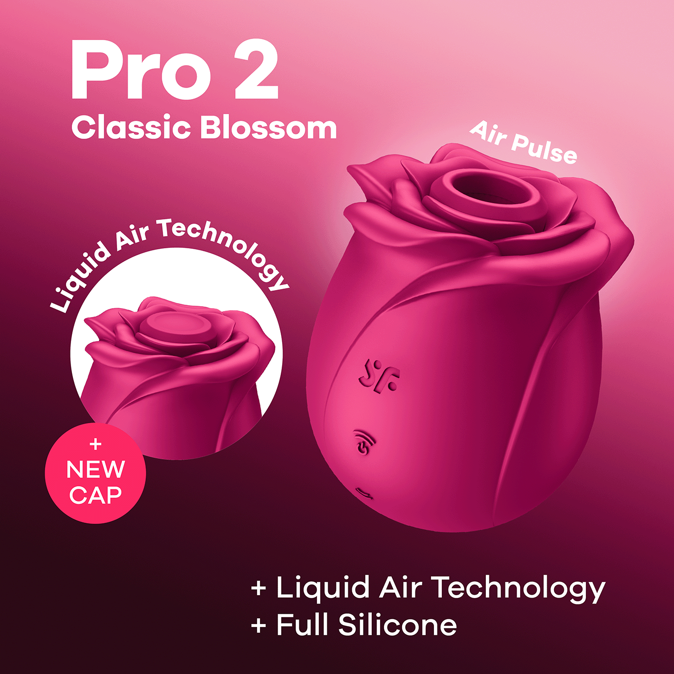 Satisfyer Pro 2 Classic Blossom Air Pulse Clitoral Stimulator