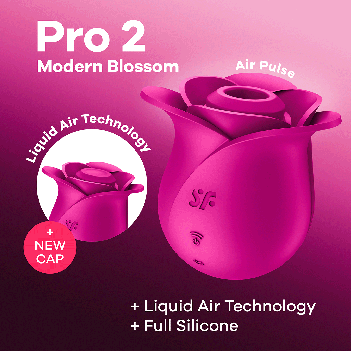 Satisfyer Pro 2 Modern Blossom Air Pulse Clitoral Stimulator