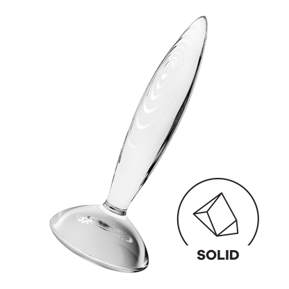 Satisfyer Sparkling Crystal Glass Anal Plug