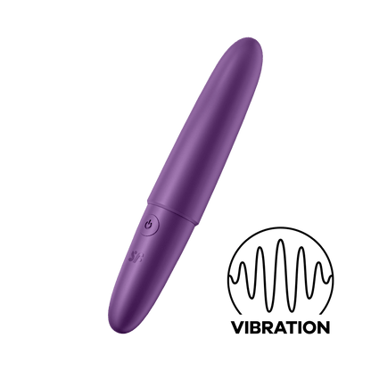 Satisfyer Ultra Power Bullet 6 Silicone Bullet Vibrator Purple