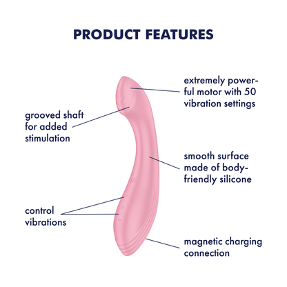 Satisfyer G-Force G-Spot Vibrator Pink