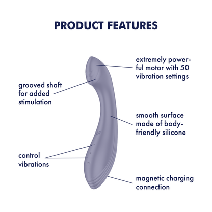 Satisfyer G-Force G-Spot Vibrator Purple