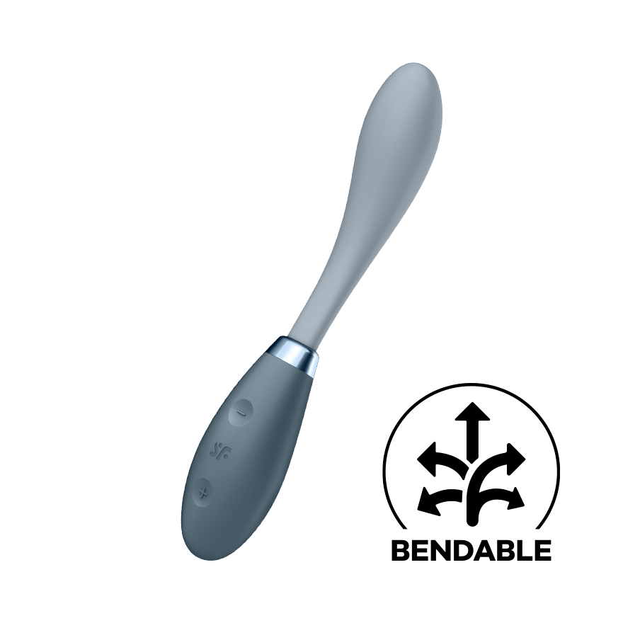 Satisfyer G-Spot Flex 3 Flexible Multi Vibrator Grey