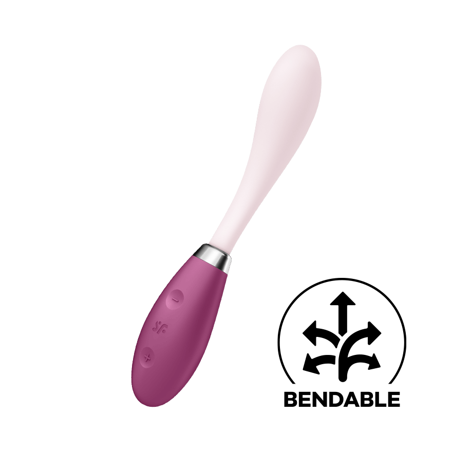 Satisfyer G-Spot Flex 3 Flexible Multi Vibrator Red