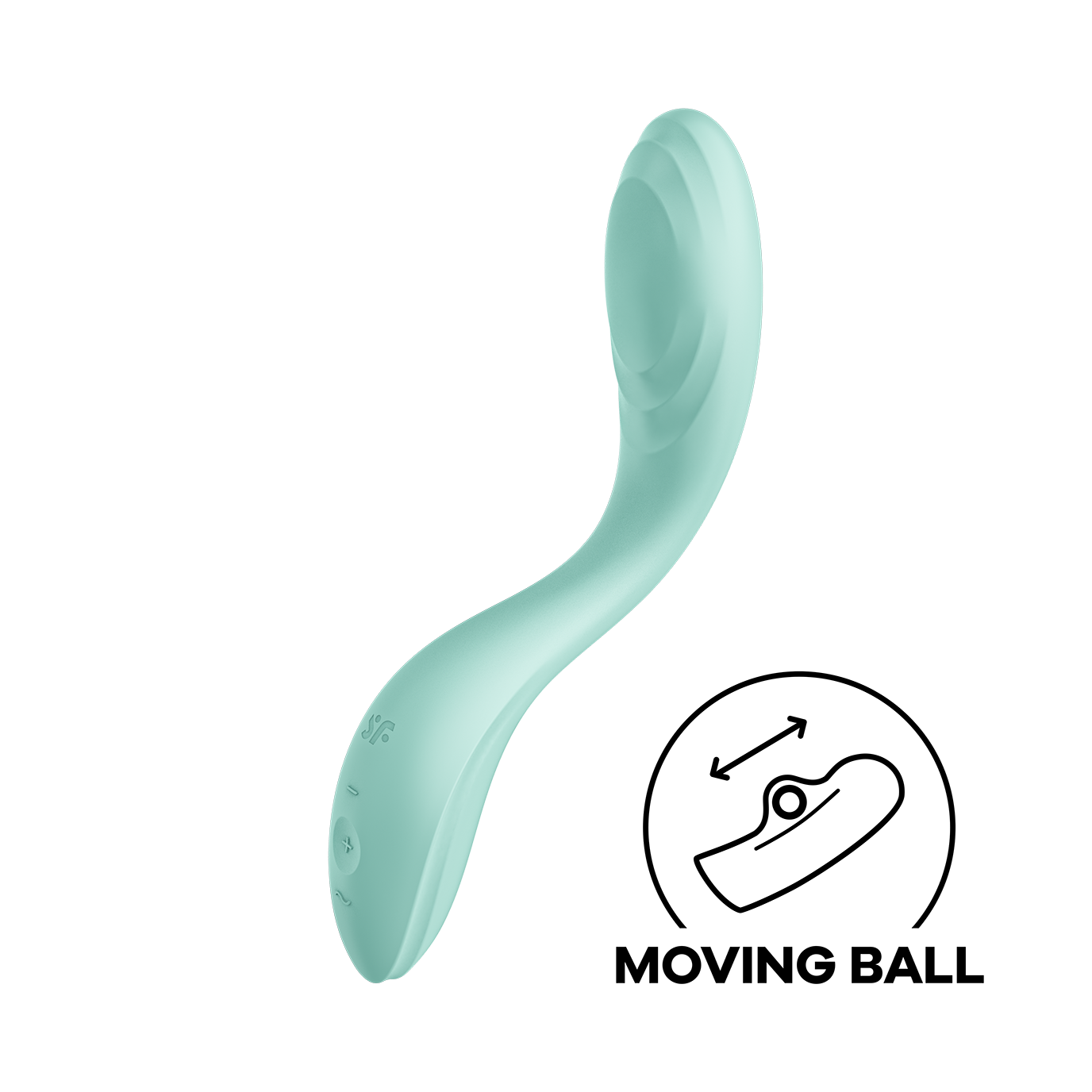 Satisfyer Rrrolling Pleasure Silicone G-Spot Vibrator Green