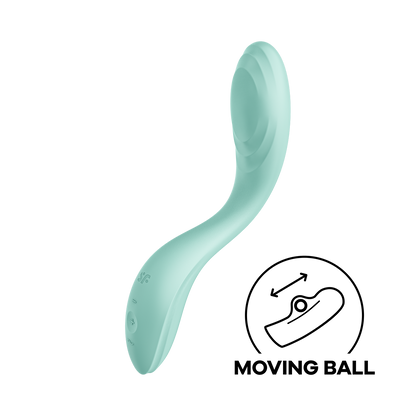 Satisfyer Rrrolling Pleasure Silicone G-Spot Vibrator Green