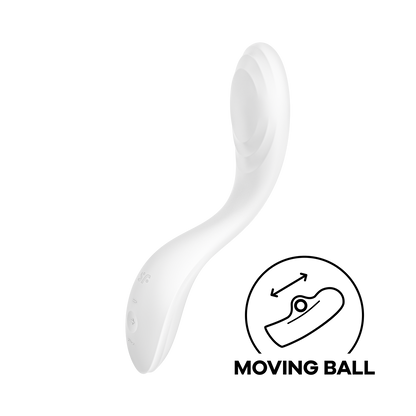 Satisfyer Rrrolling Pleasure Silicone G-Spot Vibrator White