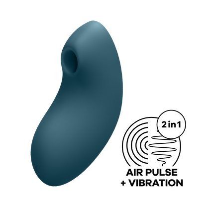 Satisfyer Vulva Lover 2 Air Pulse Vibrator Blue