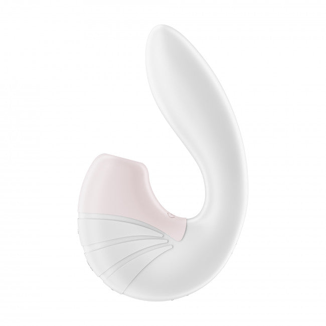 Satisfyer Supernova Vibrating Air Pulse Dual Vibrator White