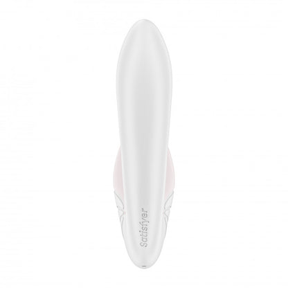 Satisfyer Supernova Vibrating Air Pulse Dual Vibrator White